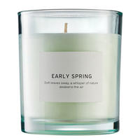 DUFTKERZE Pure Poetry Early Spring - Salbeigrün, Paraffin (9cm) - Butlers