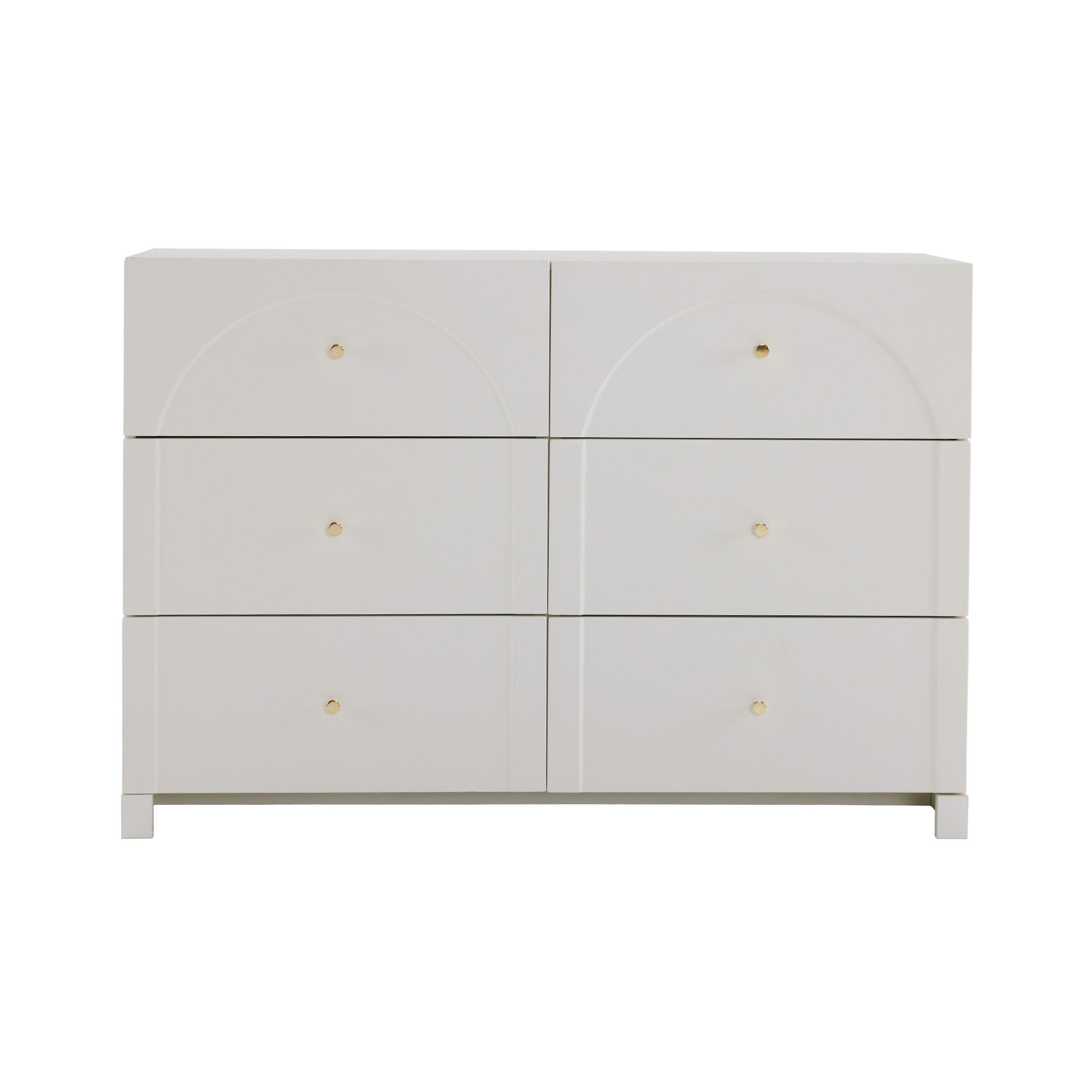 Pangivo Kommode Weiß 120x82x40 cm