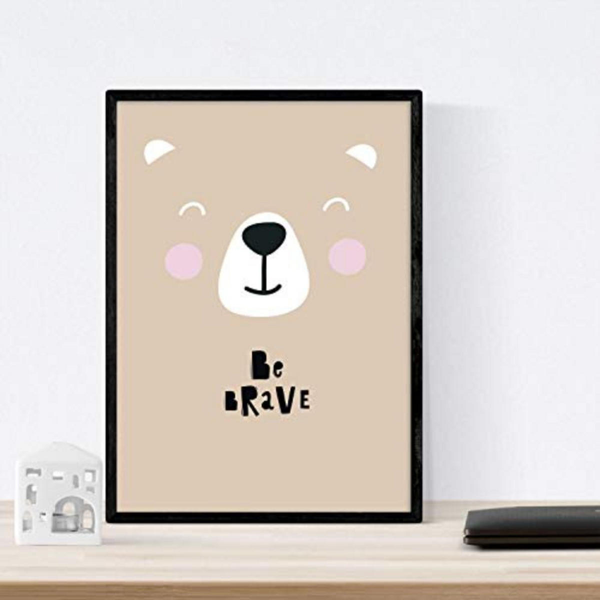 POSTER Set mit 4 Whale, Pinguin Dichtung und Eisbär Tieren A4 Rahmenlos - Klar, Papier (29.7/3cm) - Nacnic