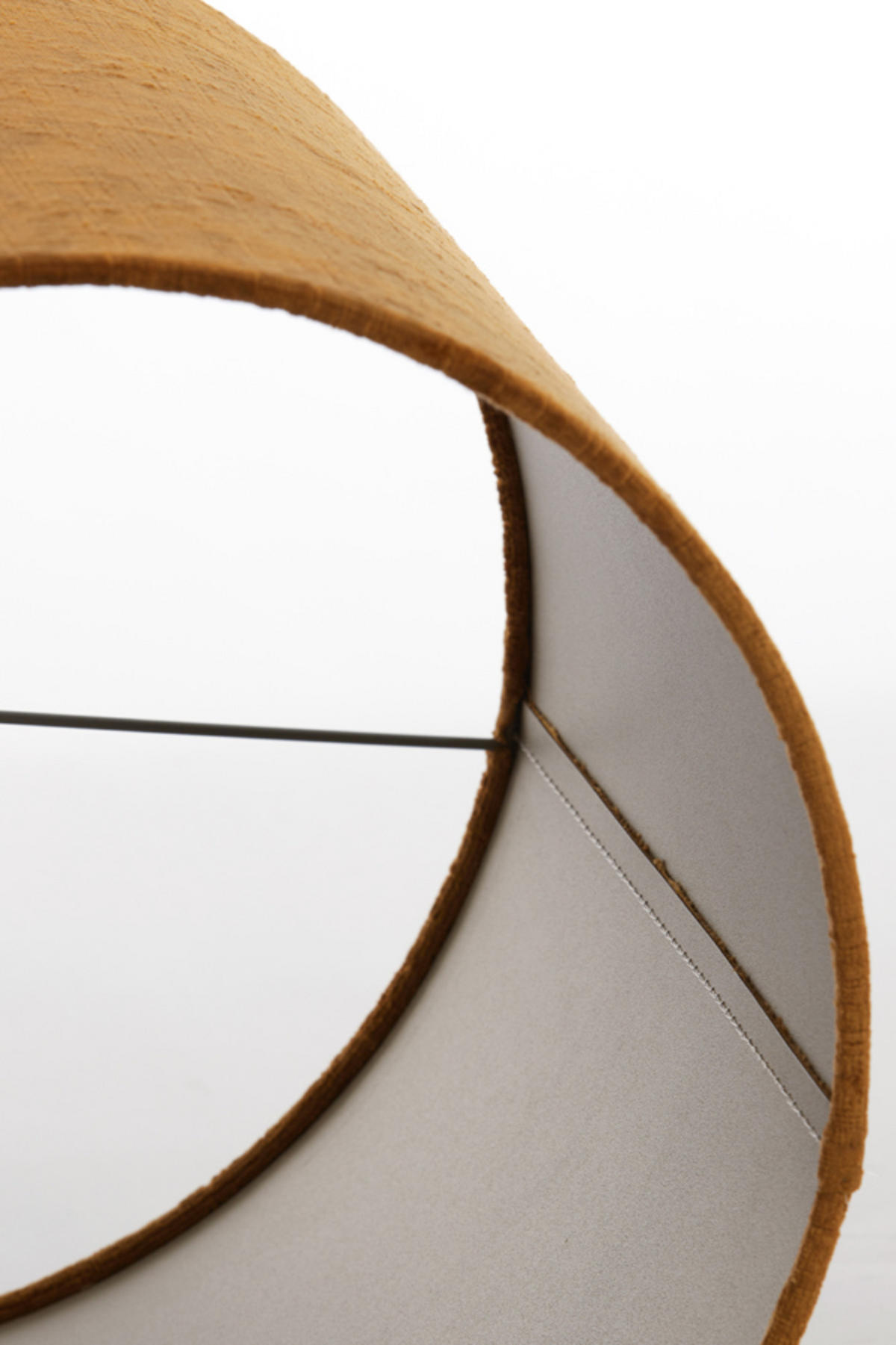 LAMPENSCHIRM Edelstein Gold Ø35/30 cm - Goldfarben, Textil (35/35/30cm) - Light & Living