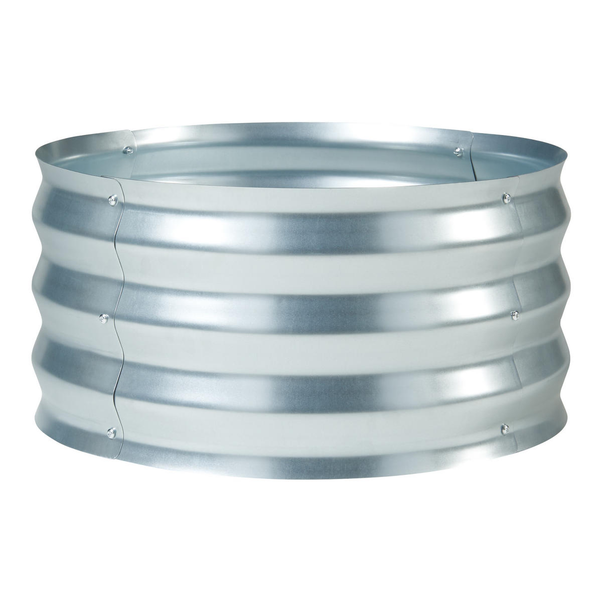 PFLANZBEET Andrano - Silberfarben, Metall (61/30.5/61cm) - casa.pro