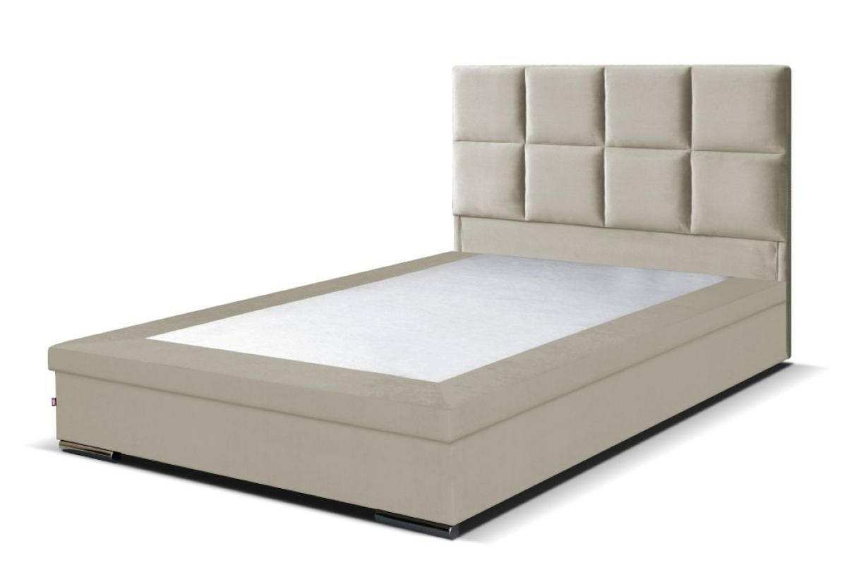 BOXBETT Sizilien 160x200 cm mit Bettkasten, beige - Beige, Kunststoff (160/200cm) - Margaret Hadas24
