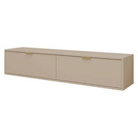 TV-LOWBOARD Senna 175 - Kaschmir/Goldfarben, Holzwerkstoff/Metall (175/35/33cm) - MIRJAN24