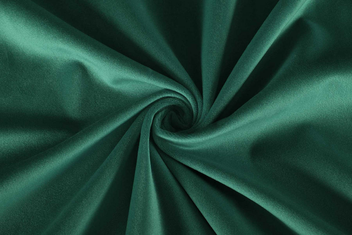 VORHANG 2ER SET MILANO HxB 280x135 cm Grün - Grün, Textil (135/280cm) - Gardinenbox