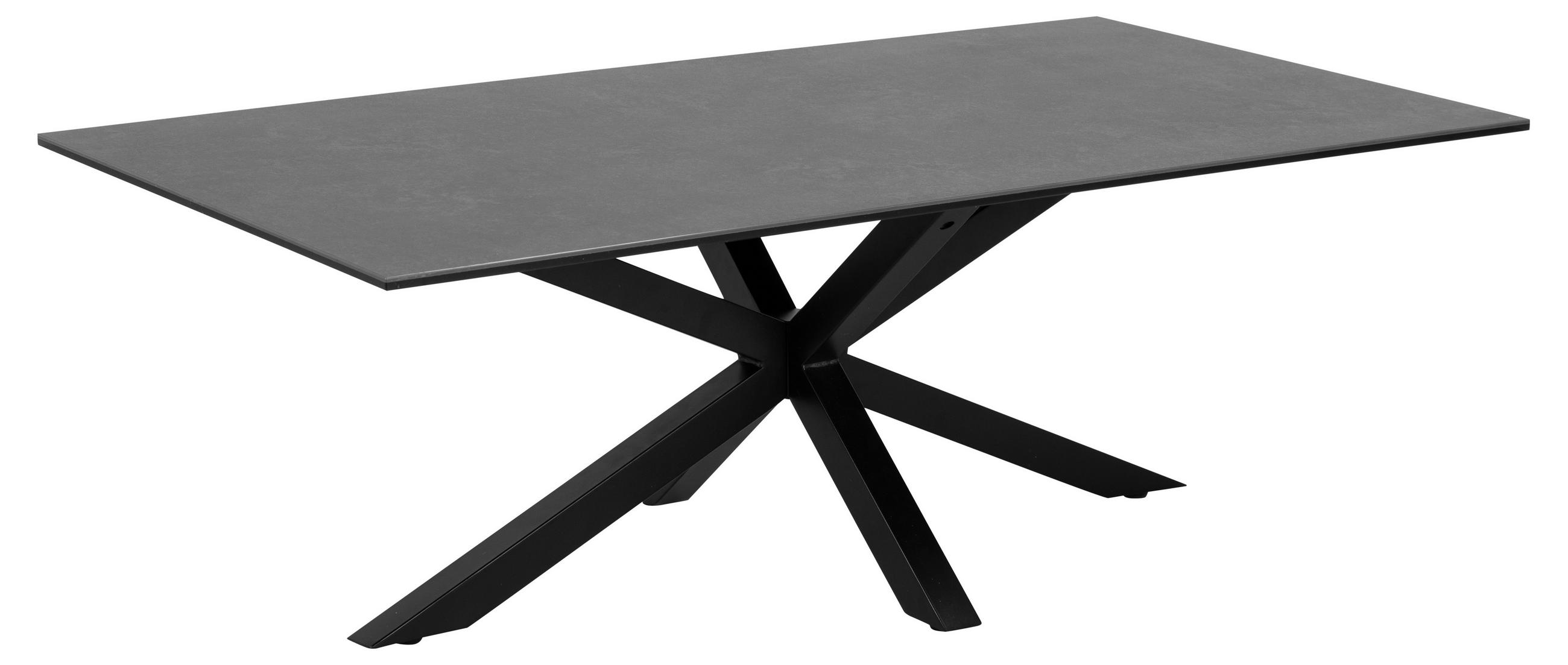 COUCHTISCH schwarz - Schwarz, Holzwerkstoff (70/130/46cm) - ebuy24