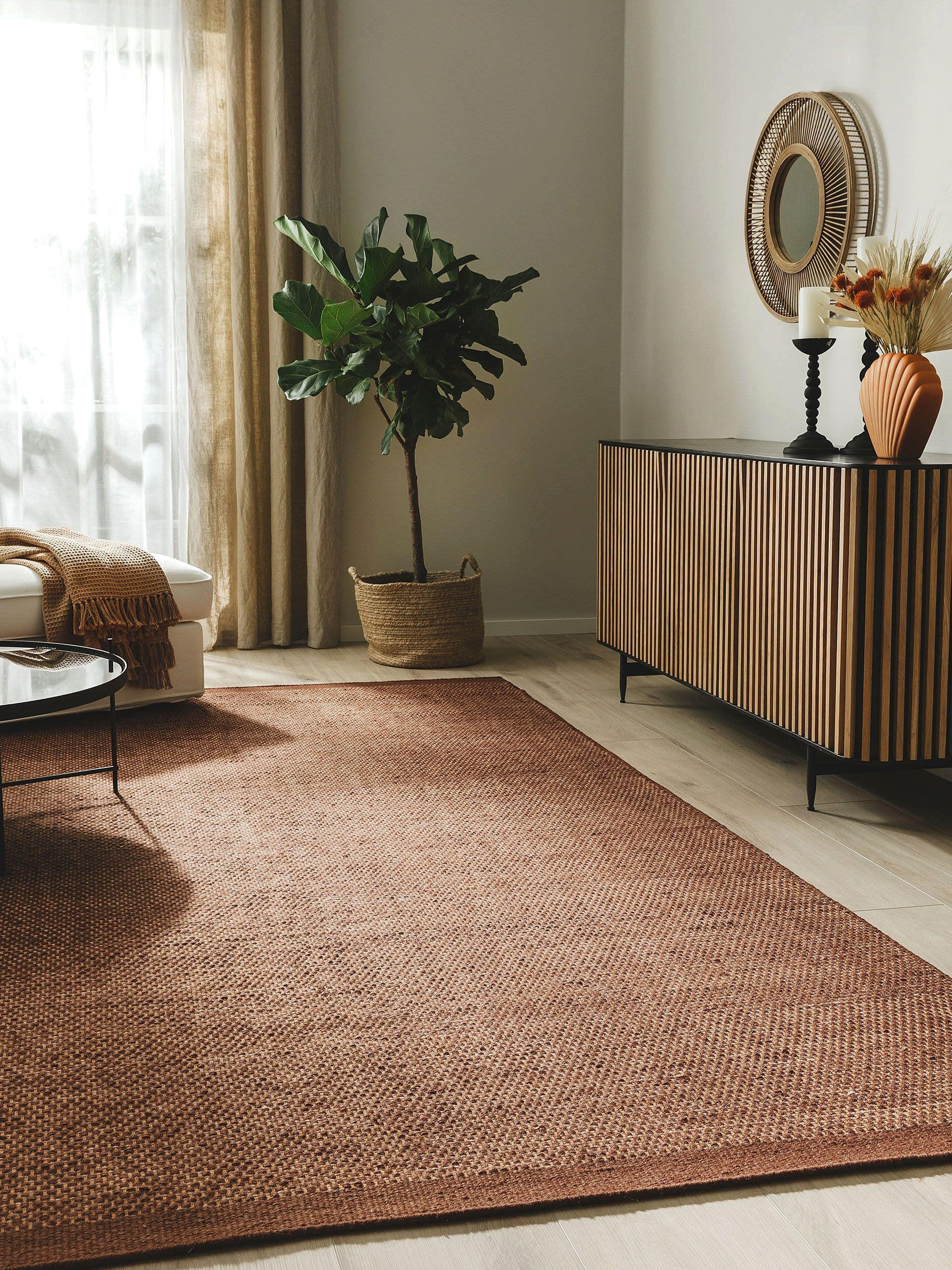 WOLLTEPPICH Rocco Braun 120x170 cm - Braun, Textil (120/170cm) - benuta Pure