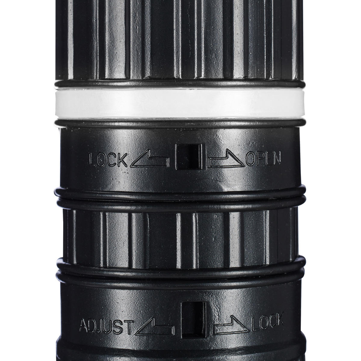 POSTERROLLE - Schwarz, Kunststoff (8/107/8cm) - Relaxdays