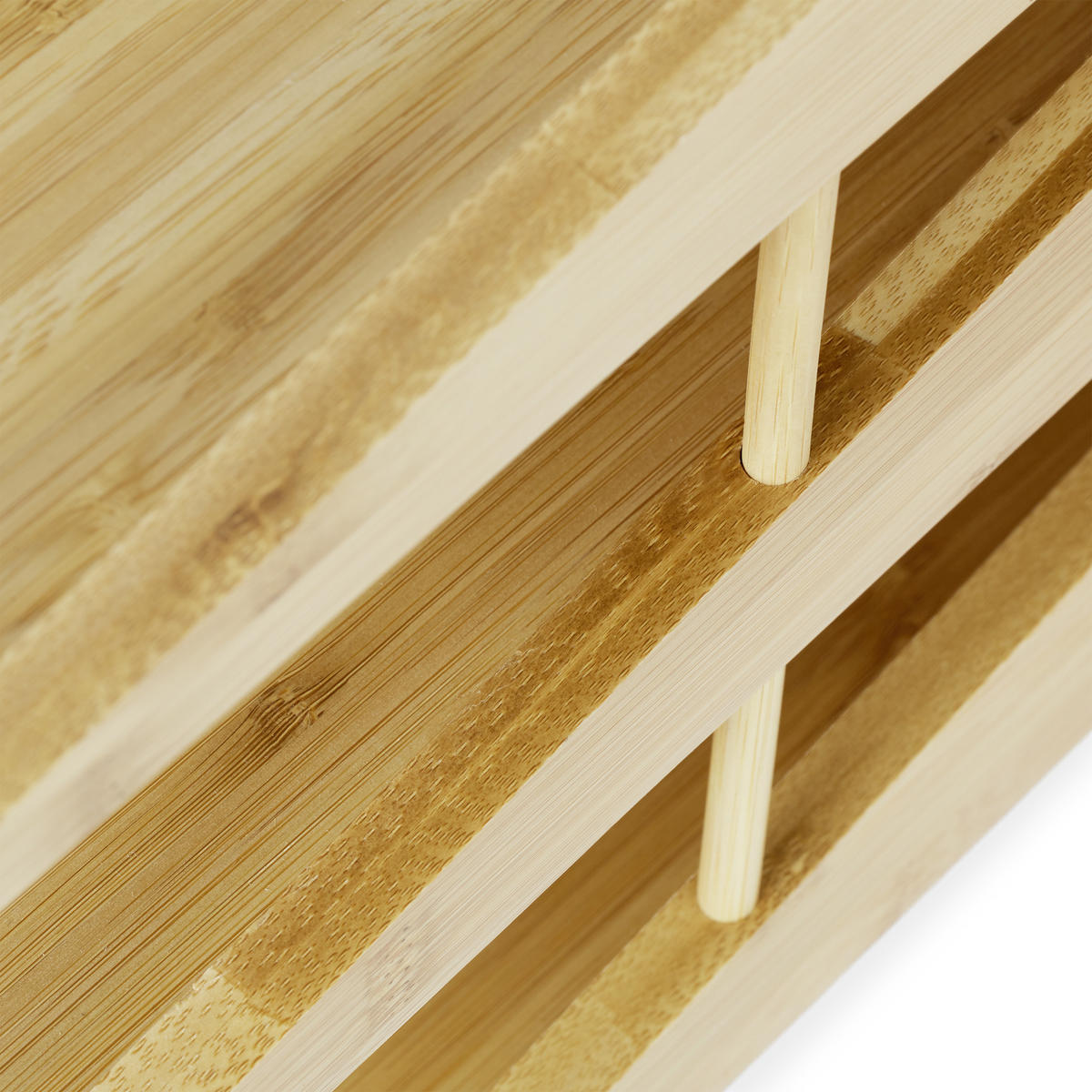 UKLADANIE dokumentov - svetlohnedá, drevo (25/26.5/34cm) - Relaxdays