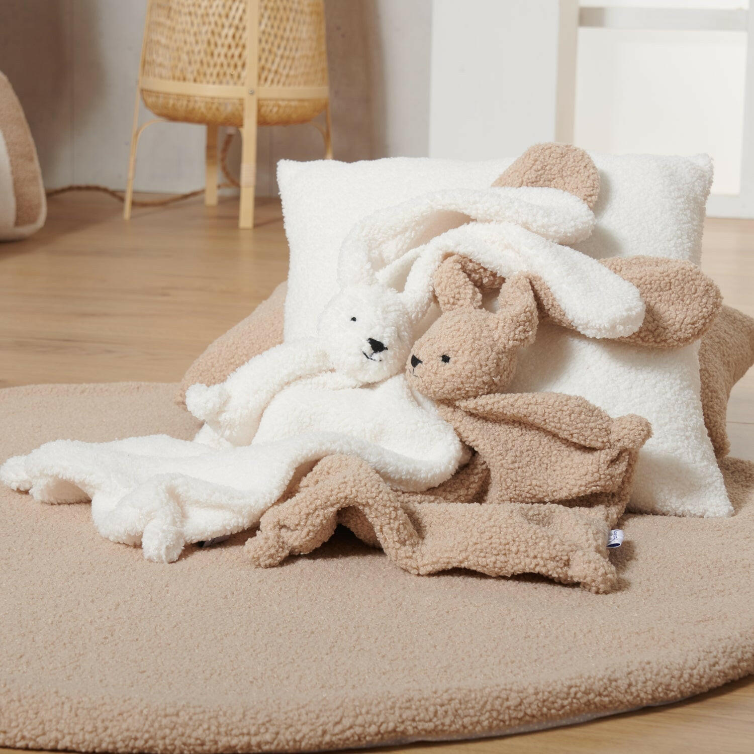 SCHNUFFELTUCH Hase Teddy Natur - Naturfarben, Textil (30/1/30cm) - nordic coast company