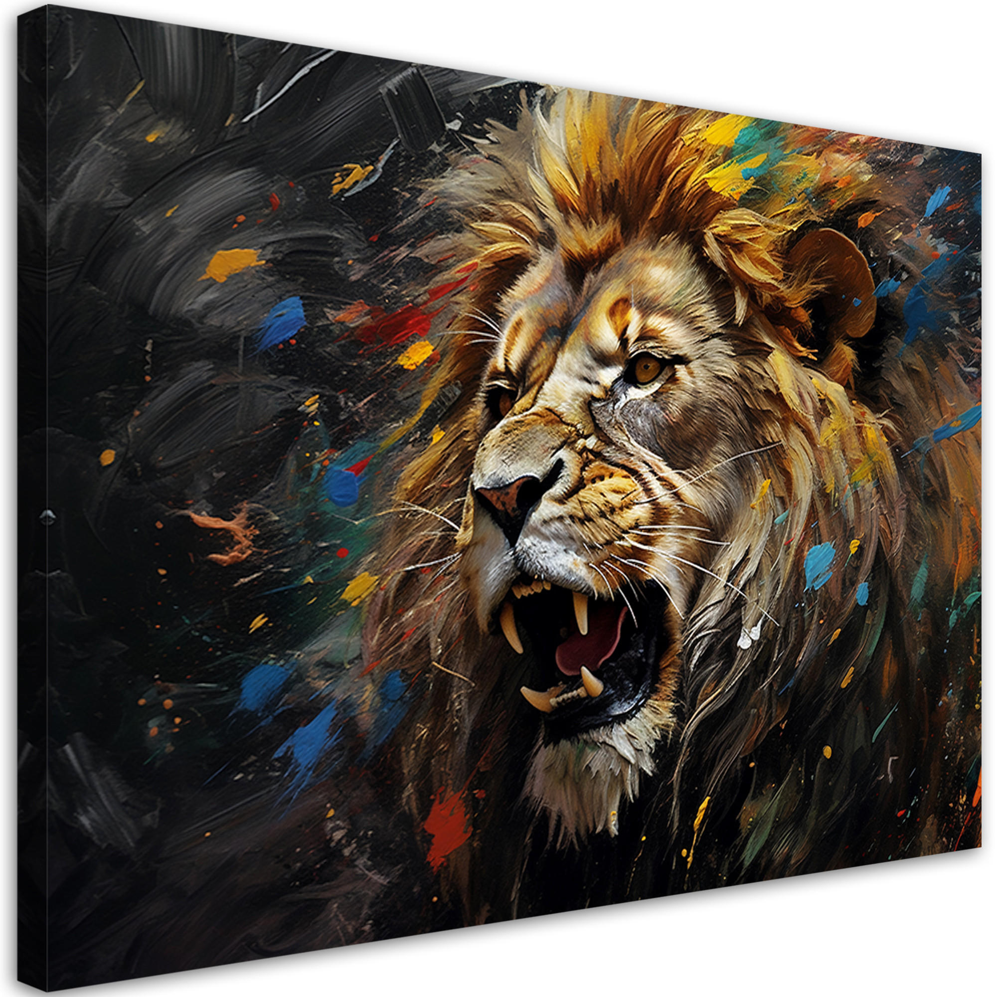 Feeby Wandbild Mehrfarbig 60x40 cm