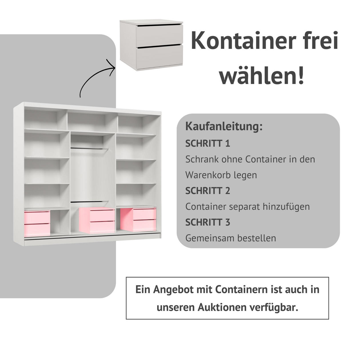 SCHWEBETÜRENSCHRANK Debra 240/216/61 kaschmir mit Spiegel und Schubladeneinsätze - Kaschmir, Holzwerkstoff (240/216/61cm) - Beautysofa