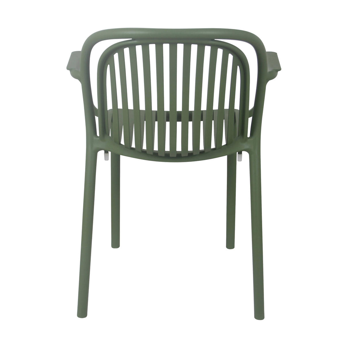 GARTENSTUHL, Olivgrünen - Grün, Kunststoff (57/58cm) - Oviala