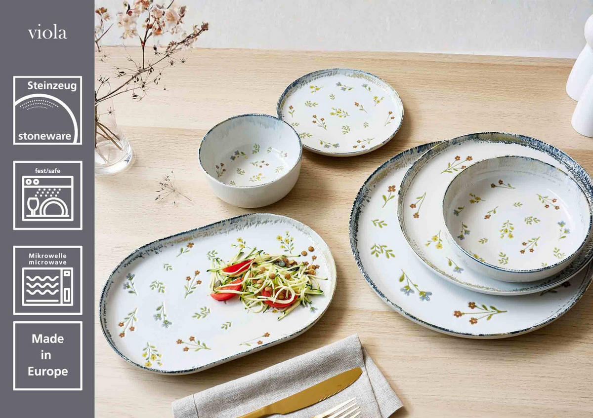 EINSTEIGER-SET Viola bunt 16er Set - Multicolor, Keramik (1/1/1cm) - Ritzenhoff Breker