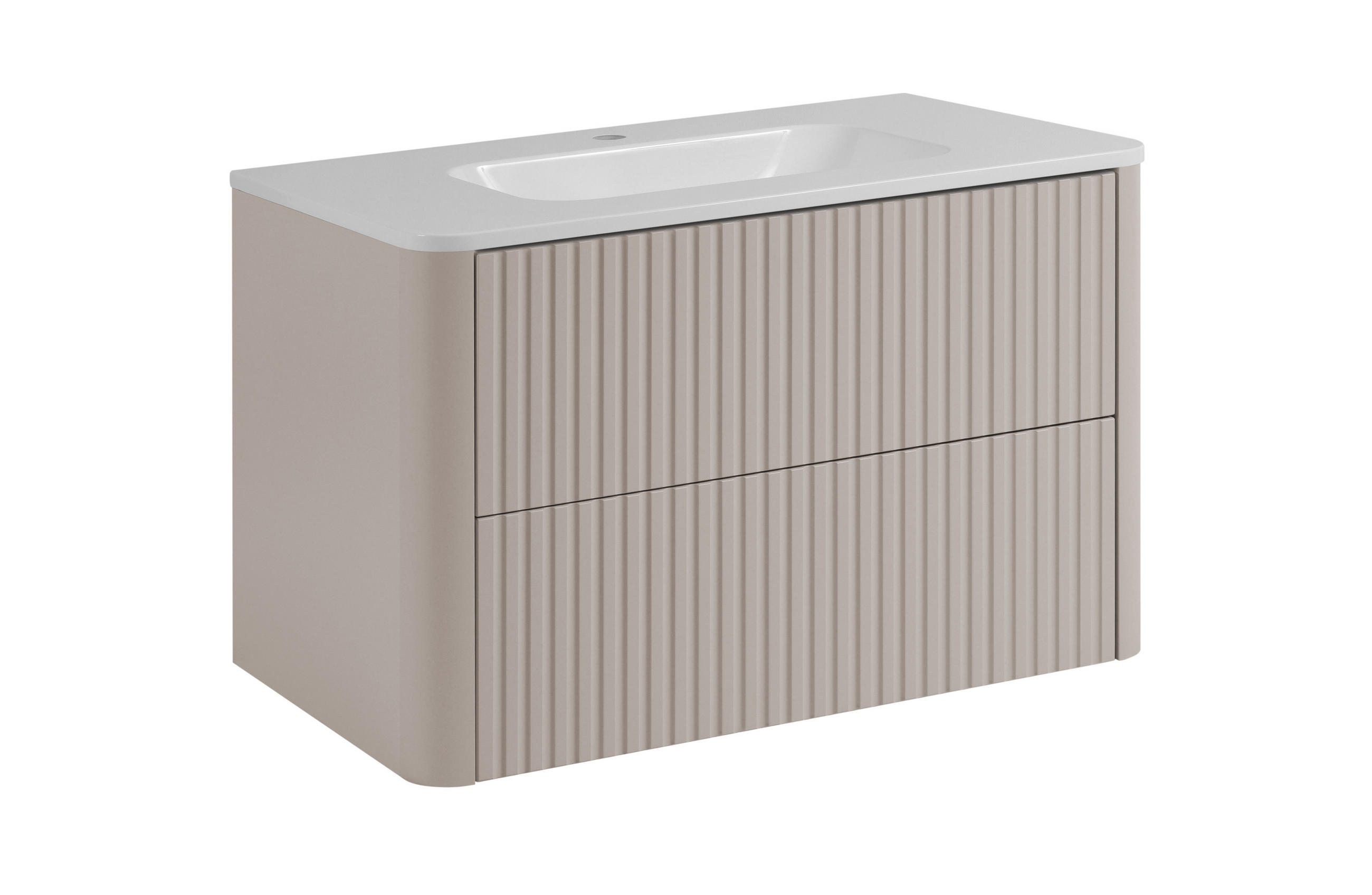 3XE Living Badezimmerschrank: Kaschmir 80.3x48.4x43.7 cm