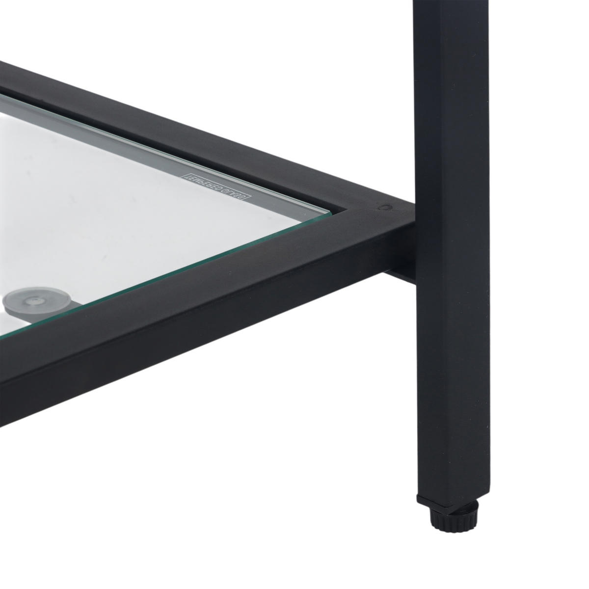 KONSOLENTISCH - Multicolor, Glas/Metall (30/100/73cm) - Relaxdays