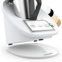 GLEITBRETT für Thermomix TM6 TM5 Weiß Hochglanz - Weiß, Kunststoff (30/2.4/35cm)