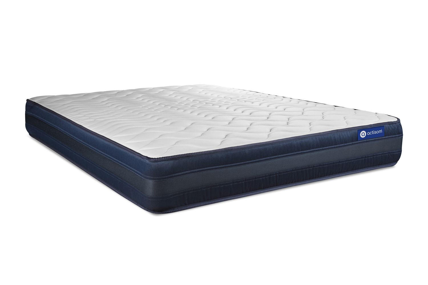 Thumbnail - Actisom Bett, Grau, Textil, H4, 5-Zonen, Höhe ca. 24 cm, 160x200 cm, Oeko-Tex® Standard 100, Schlafzimmer, Betten