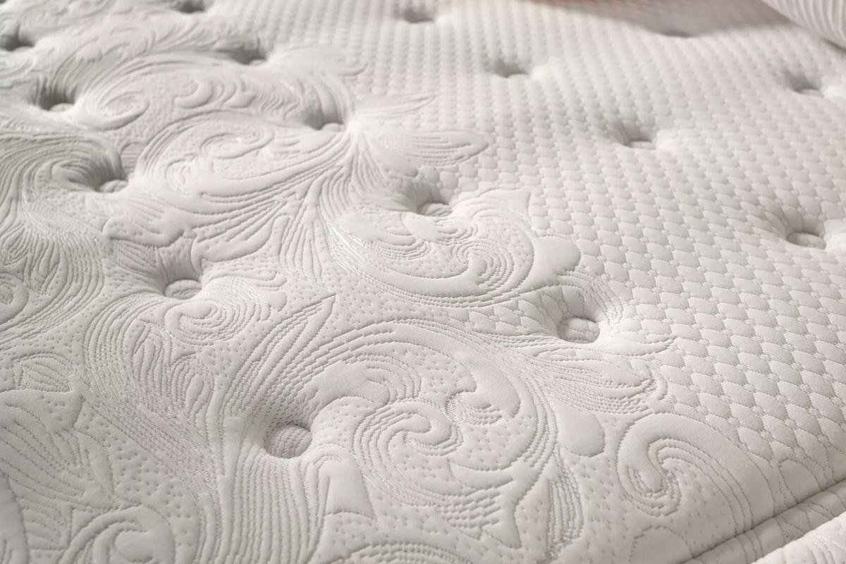 MATRATZE Grand Spring Hotel - 140X200 cm- Härtegrad H3/H4 - Beige, Textil (140/200cm) - Moonia
