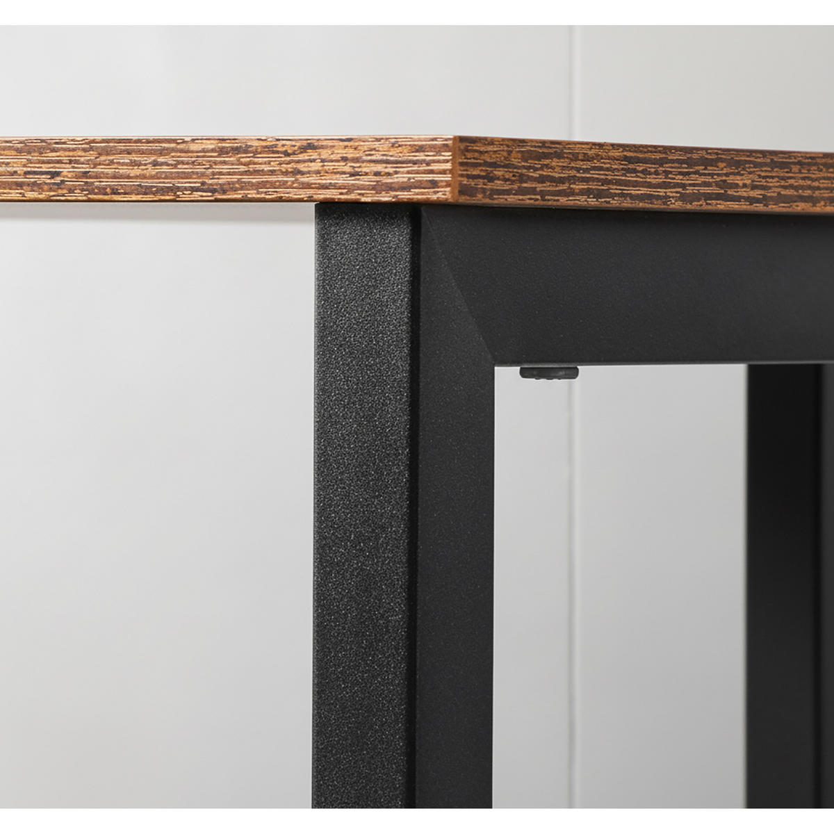 REGAL - Dunkelbraun, Holzwerkstoff/Metall (120/80/33cm) - Relaxdays