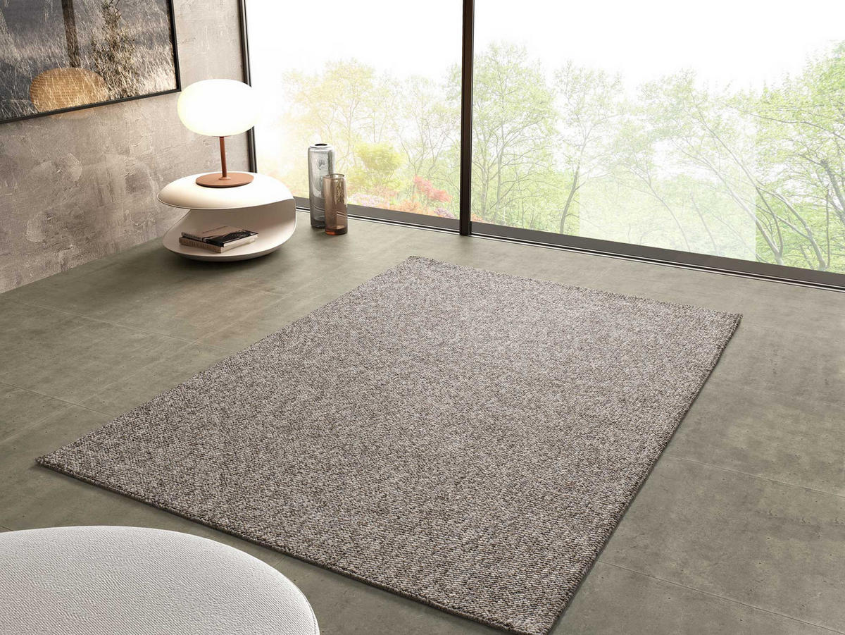 WEBTEPPICH Grau Petra 120/170 cm - Grau, Textil (120/170cm) - Atticgo