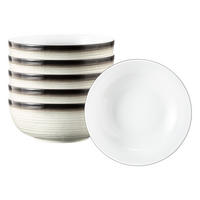 FOODBOWL Terra Corso ø 20,4 cm 6er Set - Beige/Grau, Keramik (20.4cm) - Seltmann Weiden