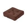 SITZKISSEN Rajput braun 40/40/8 cm - Braun, Textil (40/40/8cm) - Homescapes