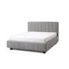 POLSTERBETT Calma 160x200 in Siena Gray - Grau, Holz (160/200cm) - Letti Moderni
