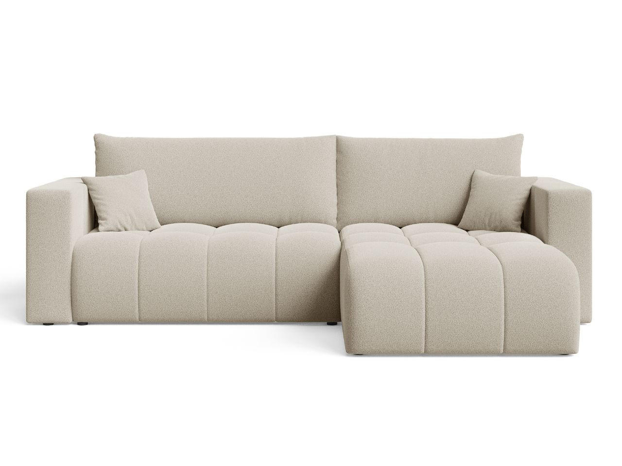 ECKSOFA Neva Beige - Beige, Holz/Textil (280/170cm) - Graingold