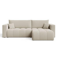 ECKSOFA Neva Beige - Beige, Holz/Textil (280/170cm) - Graingold