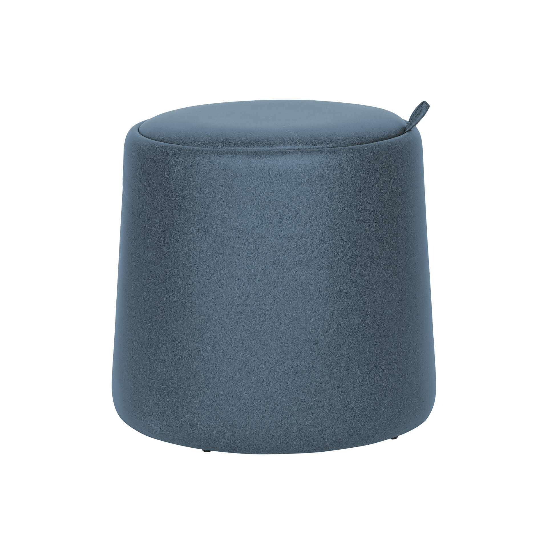 Mobili Rebecca Pouf Blau 45x42x45 cm