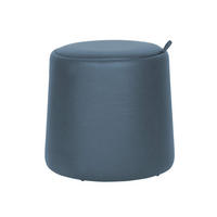 POUF Ranunculus 45/45/42 cm - Blau, Holz (45/42/45cm) - Mobili Rebecca