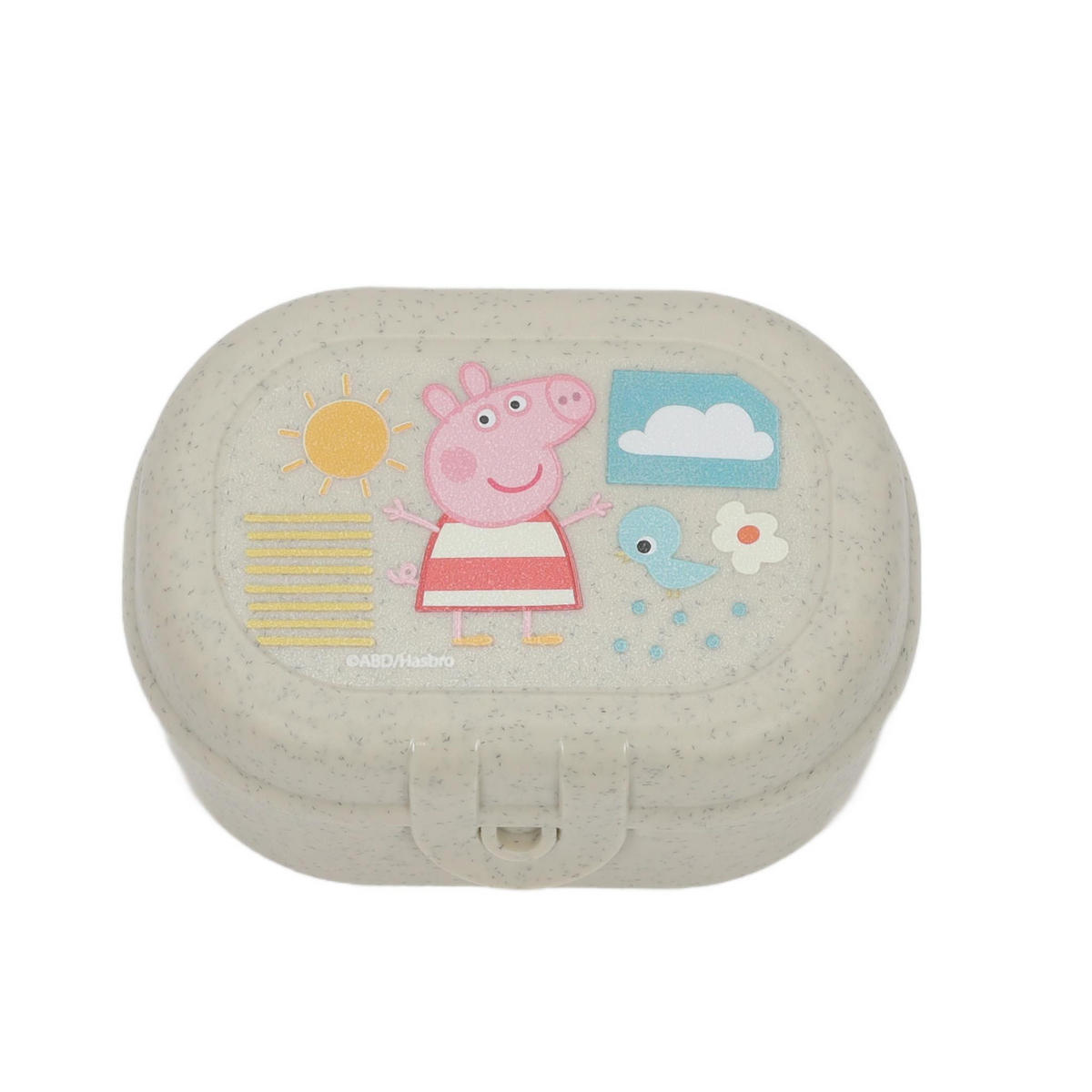 SNACKBOX Peppa Pig Pascal Mini - Beige, Kunststoff (7/5.2/9.6cm)