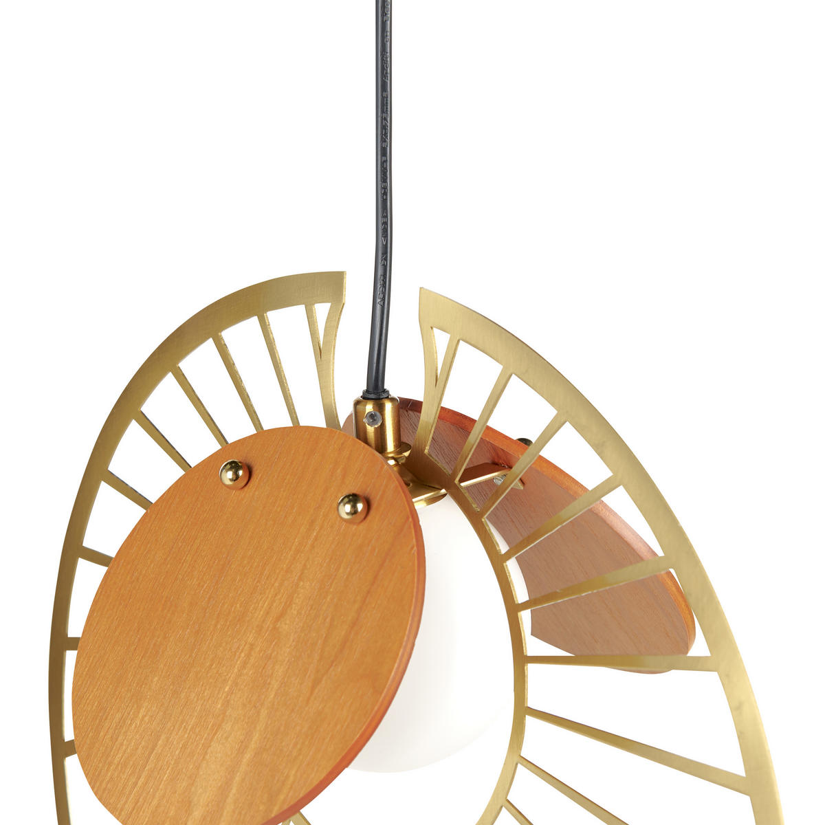 HÄNGELEUCHTE Bargo 10/20/151 cm - Goldfarben, Metall (10/20/151cm) - Beliani