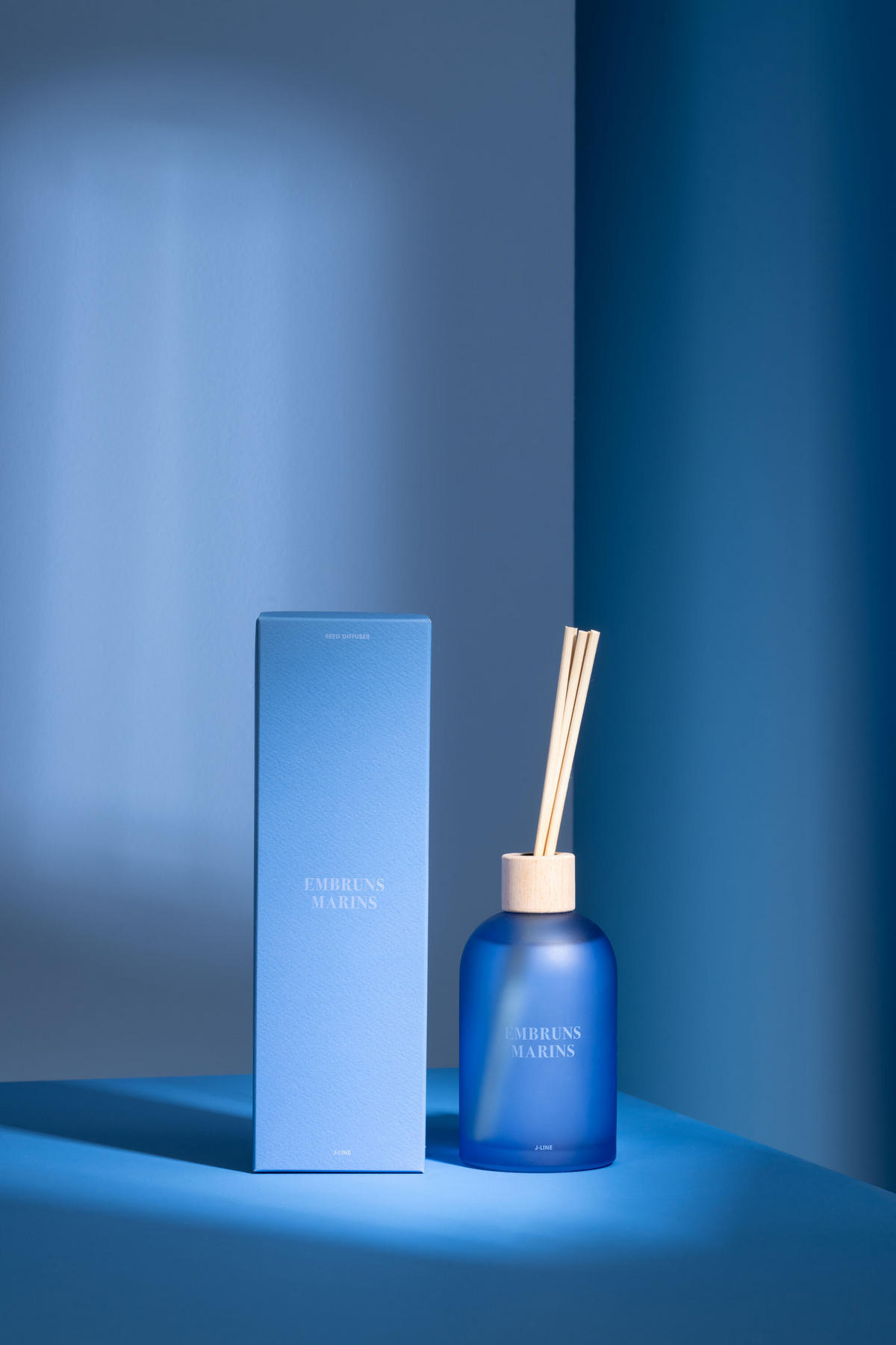 HAUSPARFUM ACCORDS ESSENTIELS - Blau - 250 ml - Blau, Paraffin (7.5/27.5/7.5cm) - J-Line