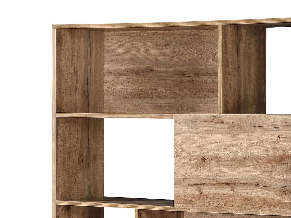 BÜCHERREGAL - 110 cm x 32 cm - holz - naturfarben hell Cevania - Naturfarben, Holz (110/173/32cm) - Vente-Unique