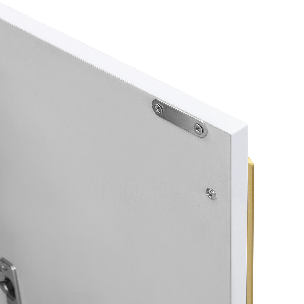 TV-MÖBEL Weiß 170/40/53,5 cm - Weiß, Holzwerkstoff/Metall (40/53.5/170cm) - Urban Meuble