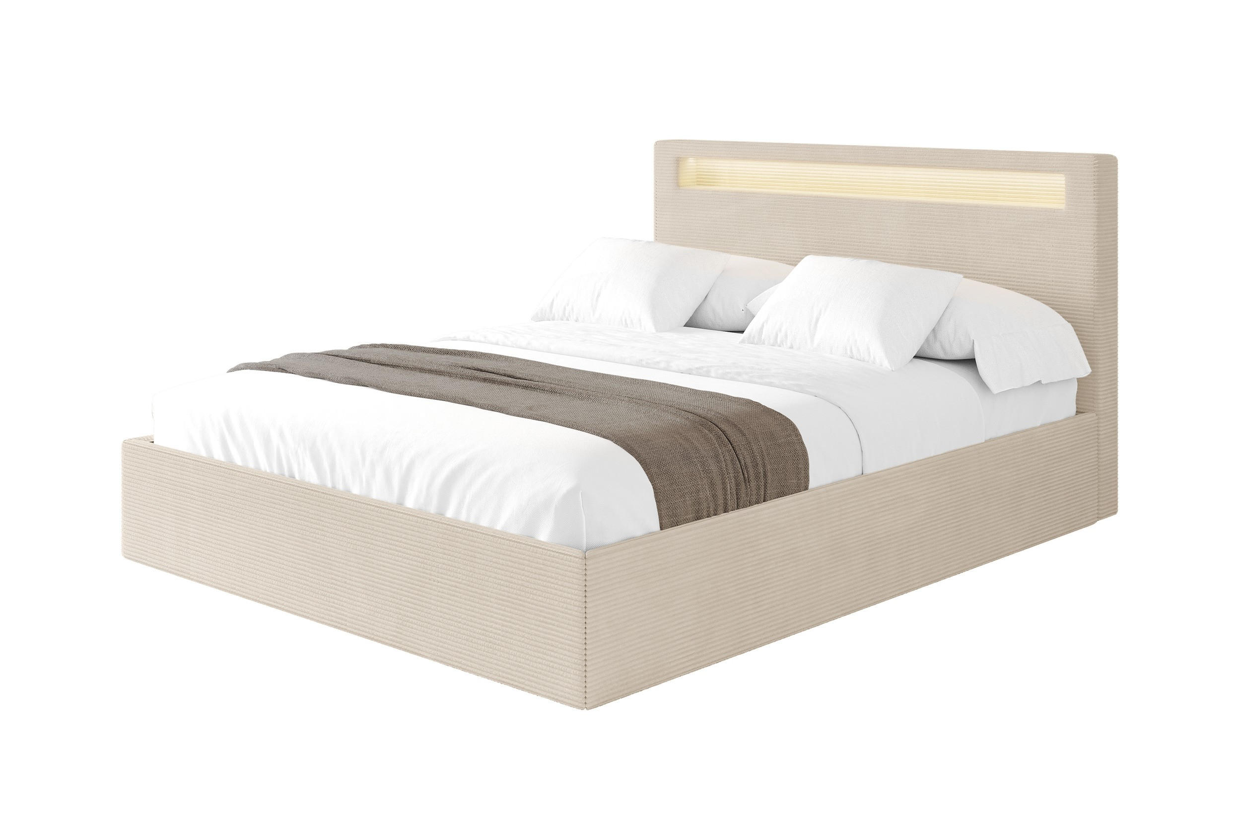 Altdecor Polsterbett Kaschmir 180x200 cm