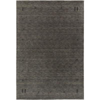 TEPPICH Wollteppich Jamal Grau - Grau, Textil (250/1cm) - KUNSTLOFT