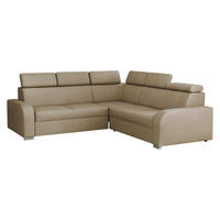 ECKSOFA Oslo 2rR2p - Silberfarben/Naturfarben, Holz/Kunststoff (250/250cm) - MIRJAN24