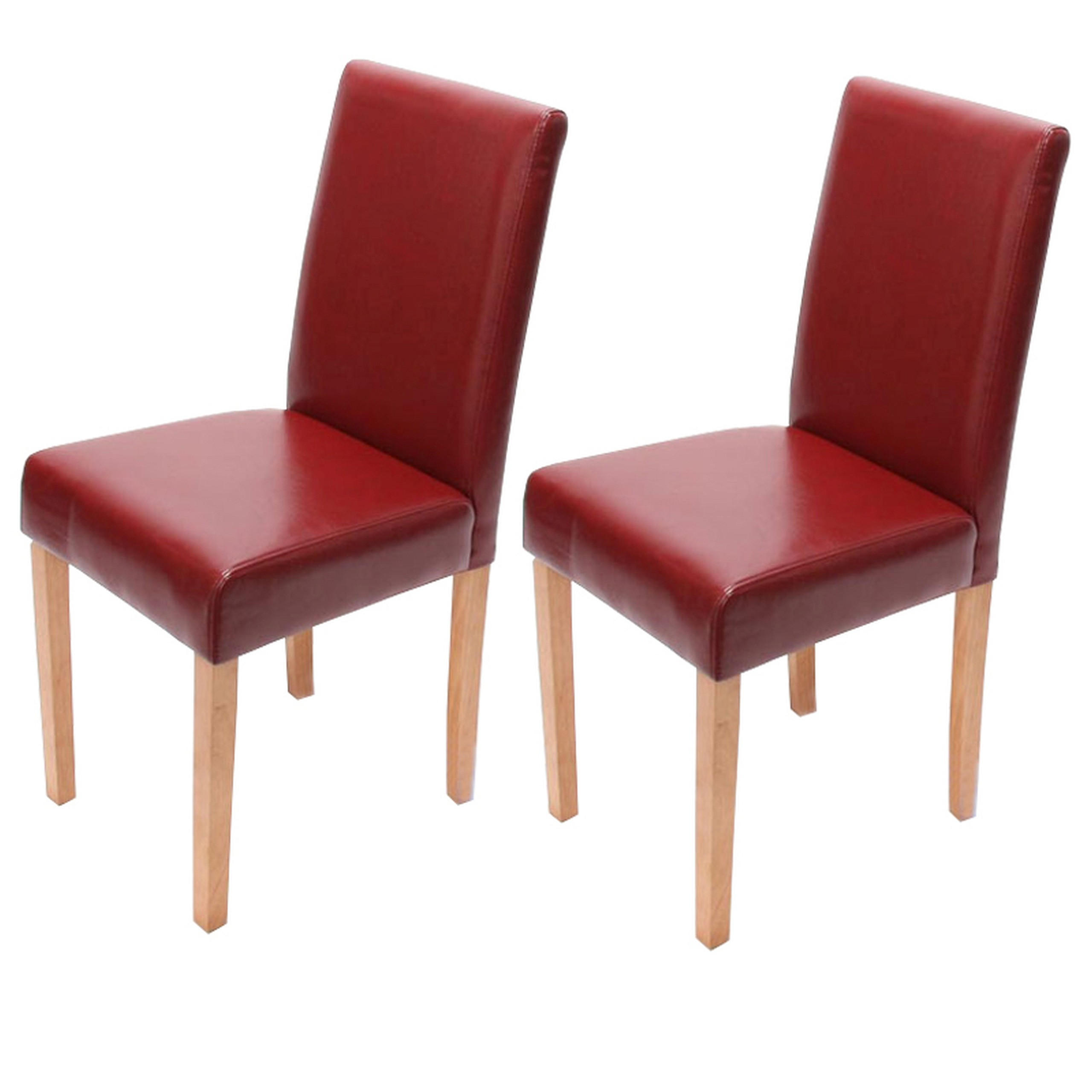 Chefgastro Esszimmerstuhl Rot 43x90x56 cm
