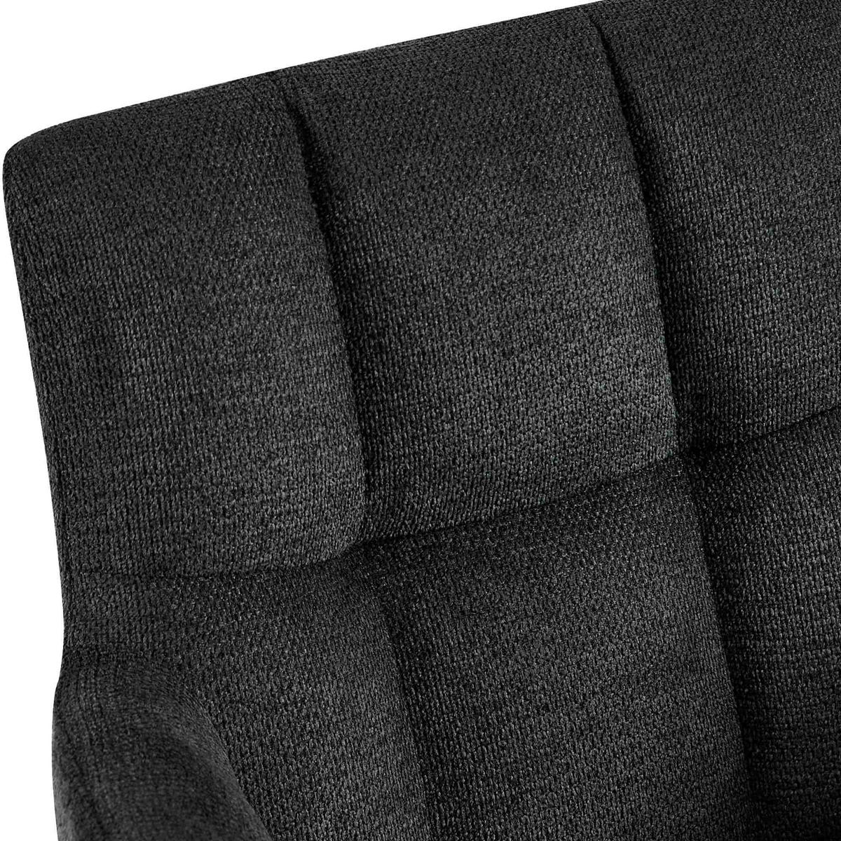 Schwarz, Textil/Metall (59/87/59cm) - CLP