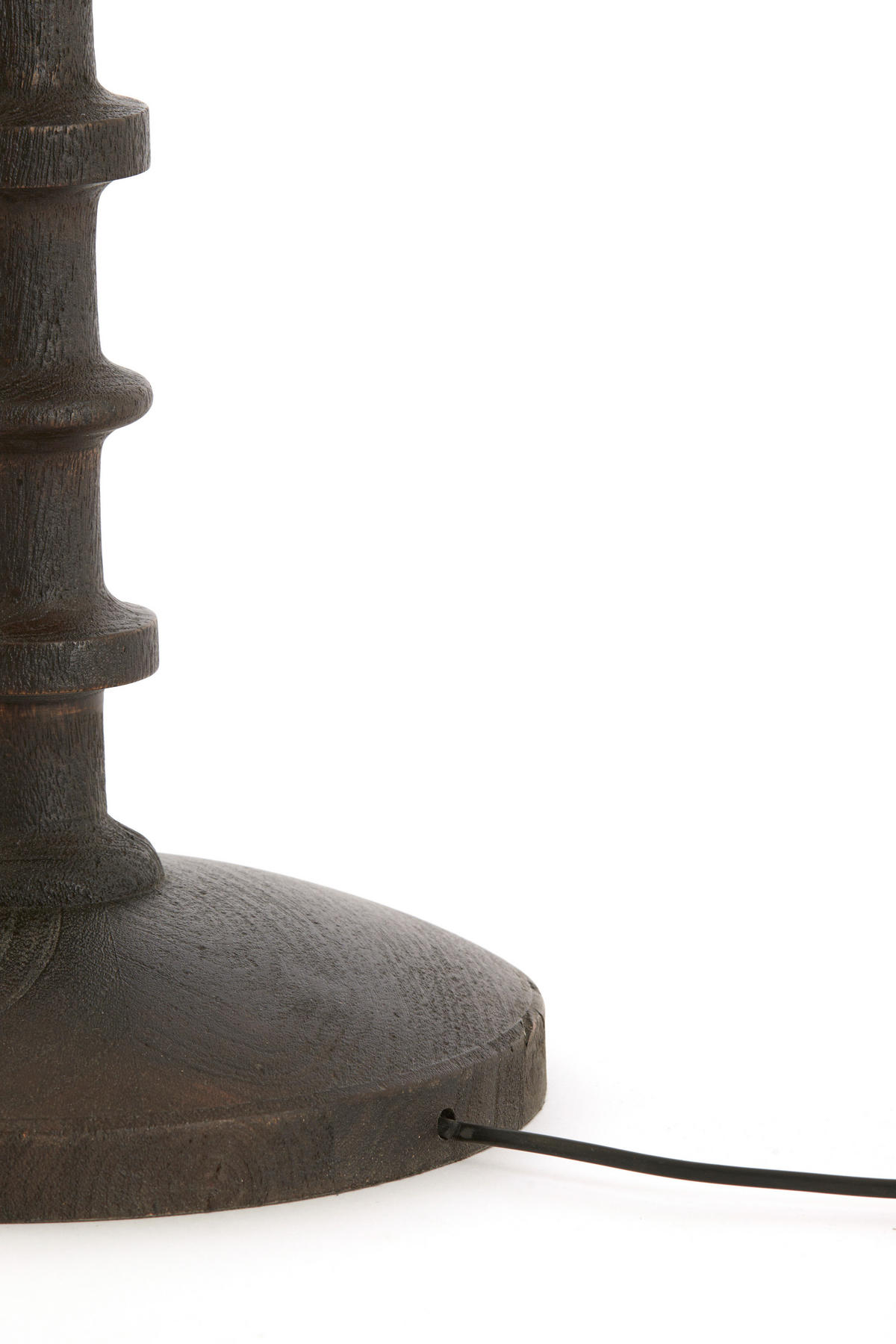 STEHLAMPE Cecily Braun 30/30/135 cm - Braun, Holz (30/30/135cm) - Light & Living