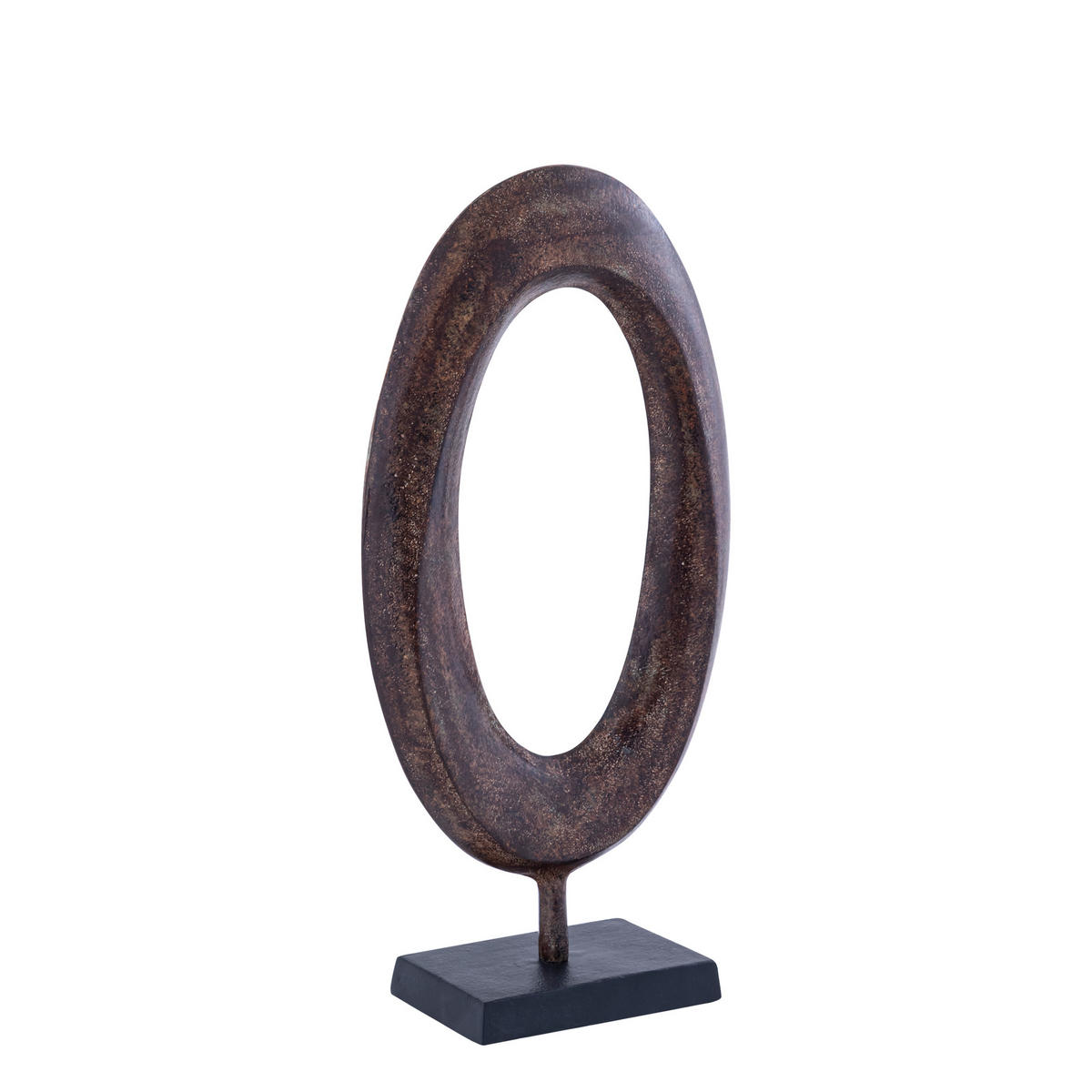 SKULPTUR Rhubie Braun 24/10/49cm - Braun, Metall (10/49/24cm) - PTMD Collection