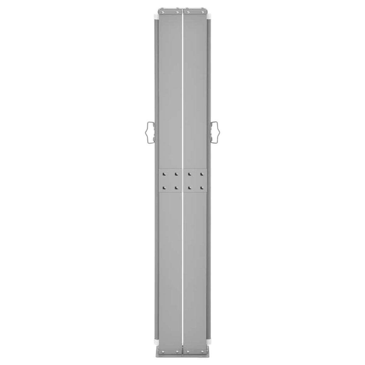 SEITENMARKISE Ausziehbare 160/600 Cm Grau - Grau, Textil (600/160/600cm) - vidaXL
