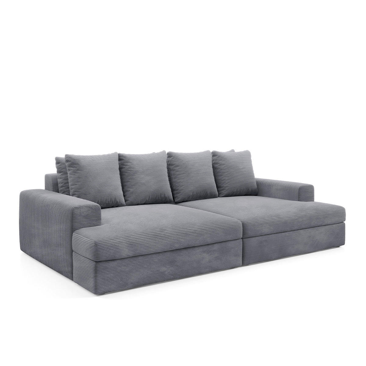 Petits-meubles Sofa Hellgrau 272x86x167 cm