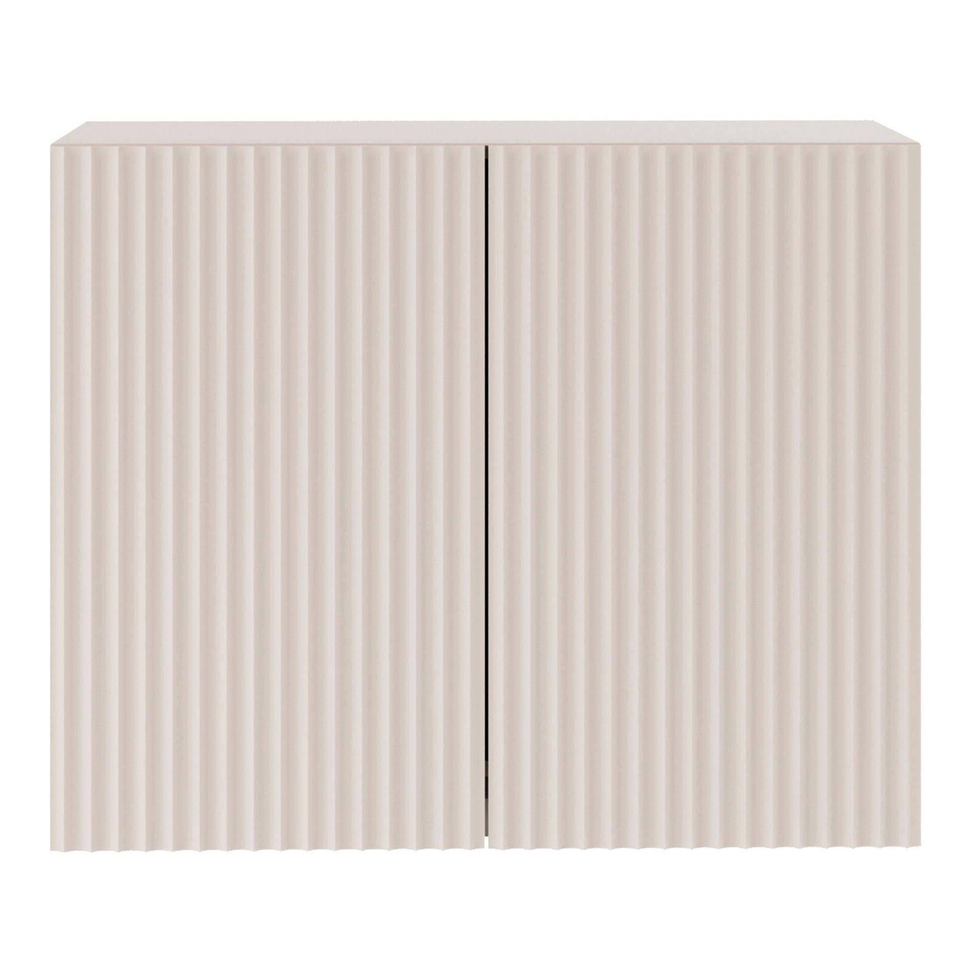 SIDEBOARD Sunds Kaschmirbeige 100 cm - Beige, Holzwerkstoff (100/81/35cm) - Selsey