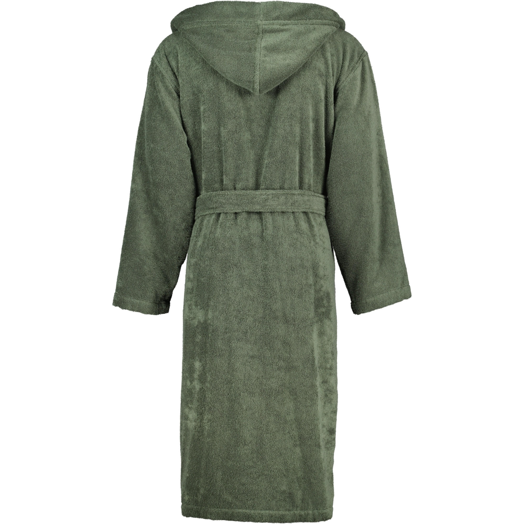 BADEMÄNTEL HERREN KAPUZE UNI 829 FIELD - 47 - Grün, Textil (XXLnull) - Cawoe