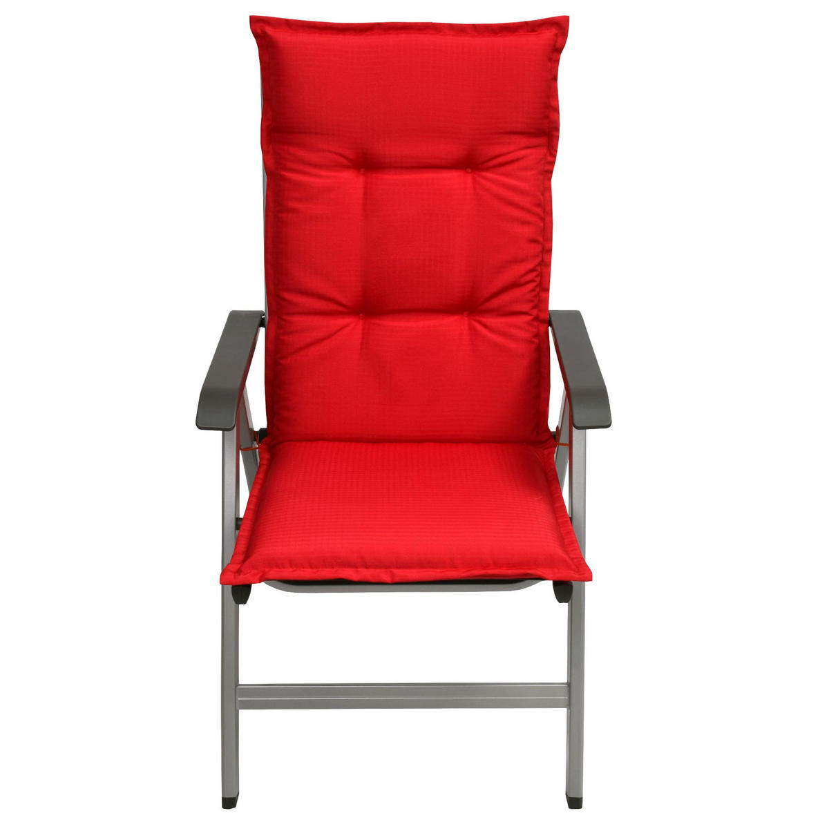 HOCHLEHNERAUFLAGE Base HL 120/50/6cm Rot 4tlg - Rot, Textil (50/6/120cm) - Beautissu 