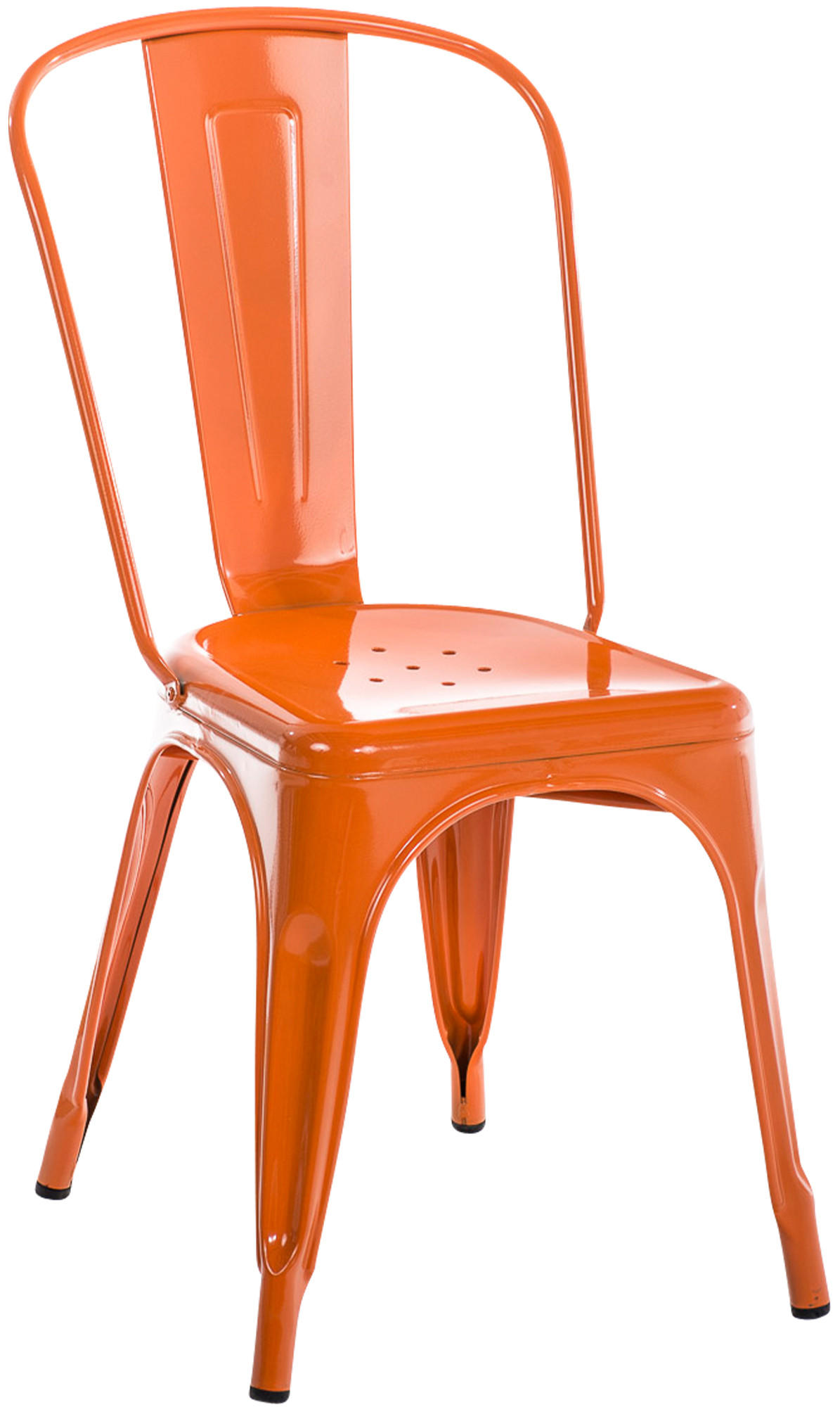 CLP Besucherstuhl Orange 44x89x48 cm