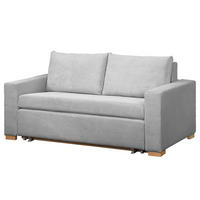 SCHLAFSOFA - Buchefarben/Hellgrau, Holz/Buchenholz (173/90/90cm) - home24